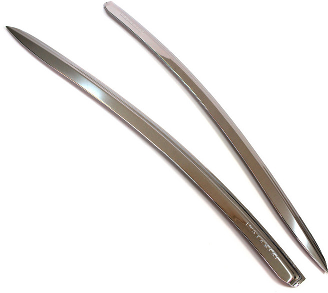 스타리아 전용 블랙크롬 선바이저 / 빗물받이