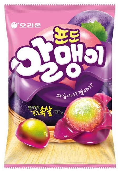 오리온 마이구미 포도알맹이, 67g, 40개