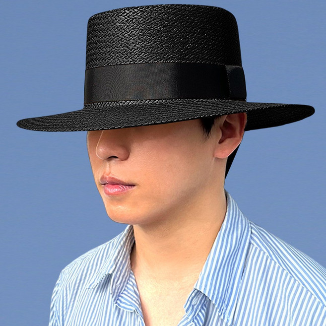 60cm 빅사이즈 코즈웨이 파나마햇 대두 밀짚 밀집 모자 페도라 중절모 여름 남자