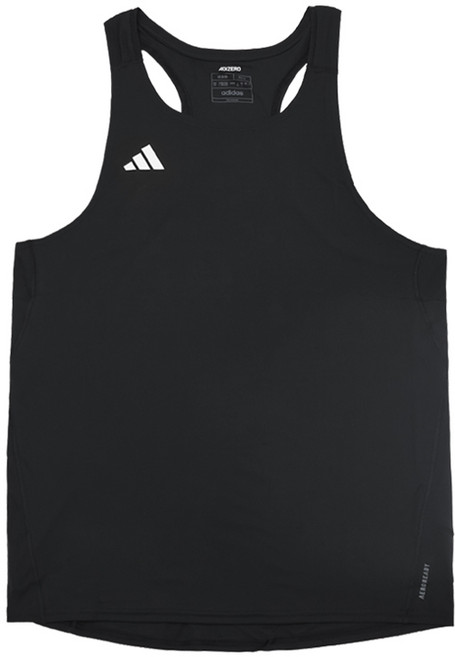 아디다스 아디제로 E 싱글렛 IM8586 남성 블랙 러닝 민소매 나시 러닝 헬스 등산 스쿼시 테니스