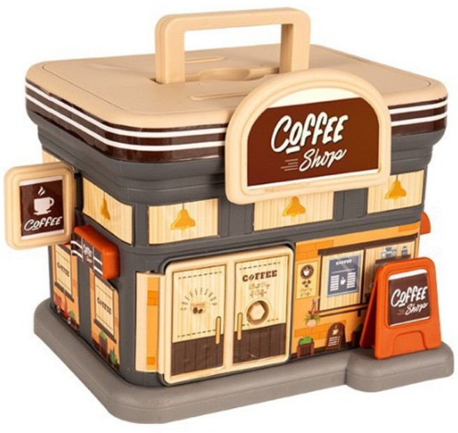 므뮤 편의점 열쇠저금통, 1개, 카페