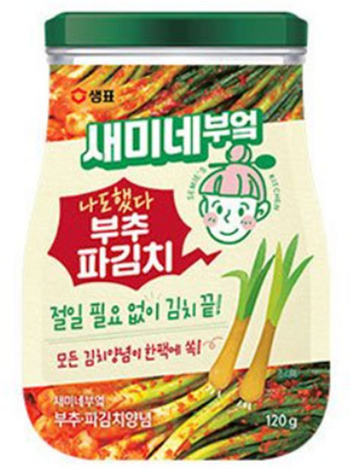 새미네부엌 부추파김치양념, 120g, 4개