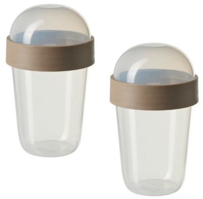 이케아 스낵보관용기 어린이간식컵 스플리테르뉘 300ml, 2개, 단일옵션 - 쿠팡