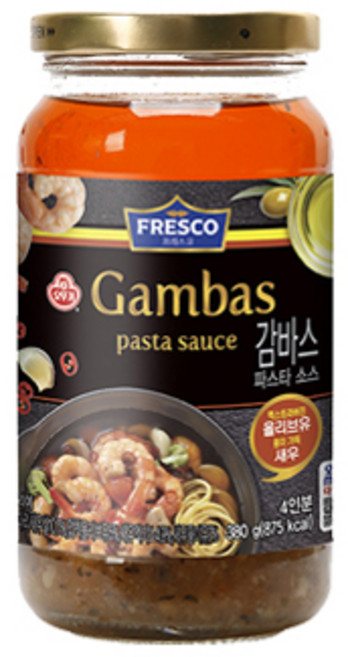 오뚜기프레스코 감바스 파스타소스, 1개, 380g