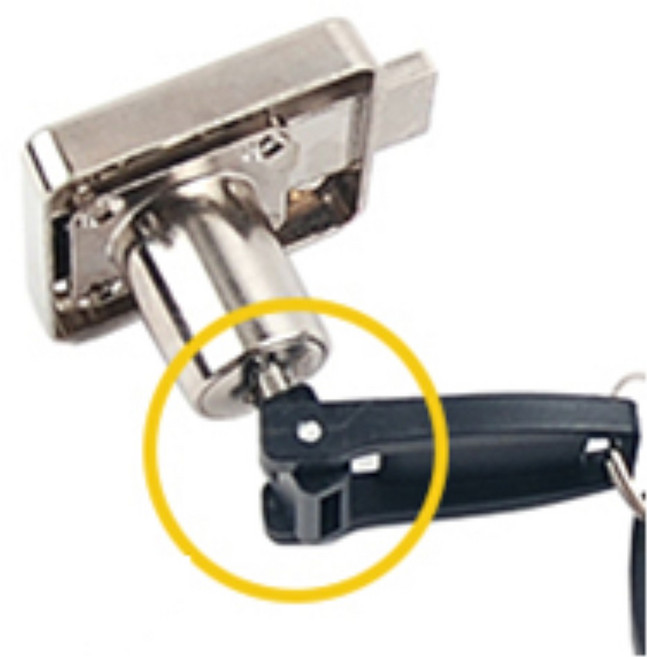 신발장키 사각 크롬 사물함 열쇠키 사물함키 자물쇠키, 18파이, 1개