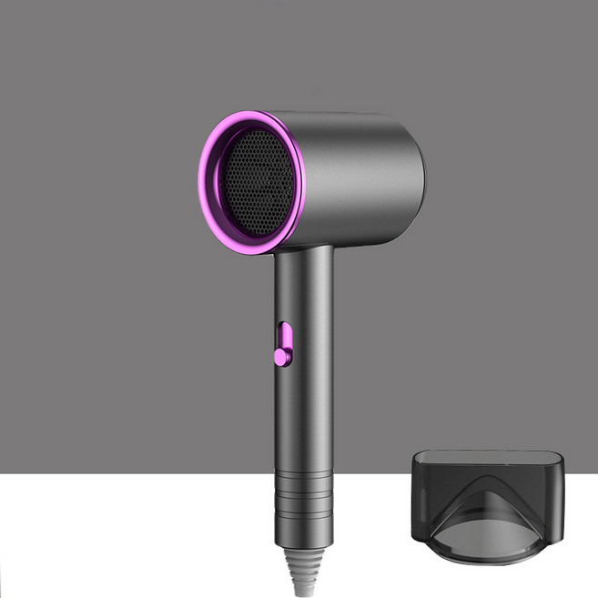 고속 헤어 드라이기 59초 속건 더블이온 안전 항온 온도조절 드라이어, 그레이