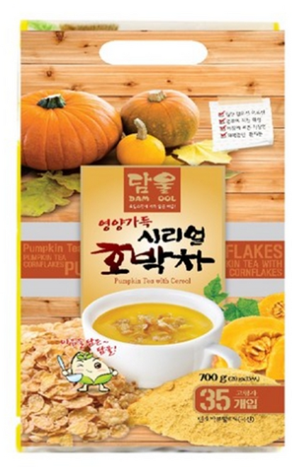 초야식품 시리얼 호박차, 20g, 35개입, 9개