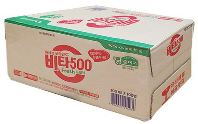 광동제약 비타500 Fresh, 100ml, 100개