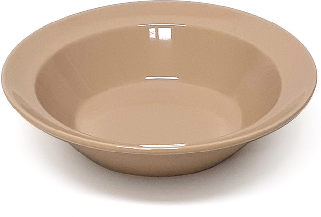 토탈하우스 검트리 시드니 도자기 뉴원형 파스타볼 샐러드볼 파스타접시 샐러드접시 카레접시 (색상 8종 1선택), 라이트캬라멜-0061, 1개