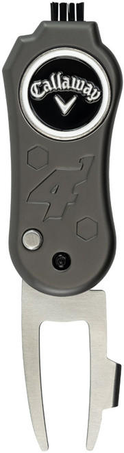 캘러웨이 접이식 골프 4in1 다기능 그린보수기 볼마커, 1개