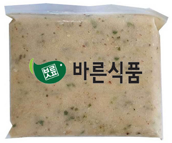 바른식품 고추 어묵반죽 1kg 실꼬리돔 연육 덜맵고 개운칼칼 무색소 무방부제 프리미엄, 1개