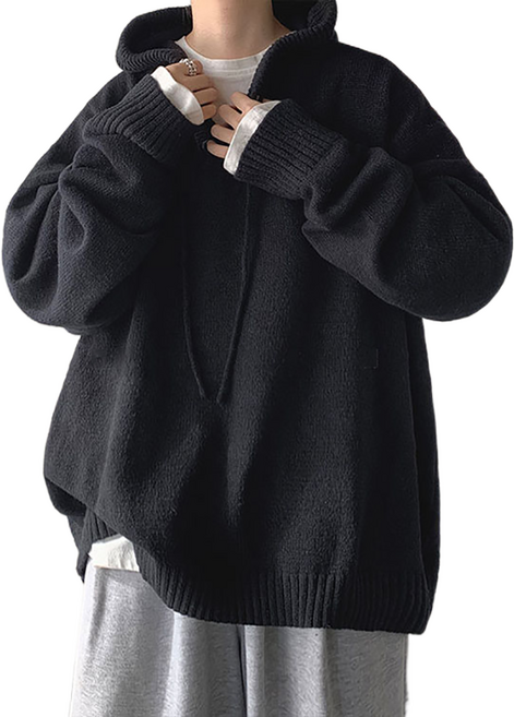 셀럽당 남자후드티 봄가을 후드 스웨터 남녀 니트