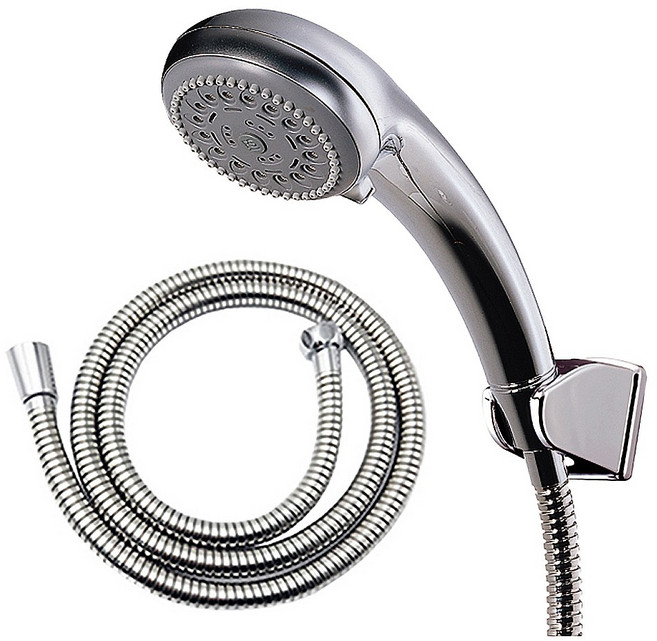 도비도스 PF-079C 3기능 샤워헤드 + 국산 황동스텐 샤워호스 1.5M 세트, 혼합, 1개