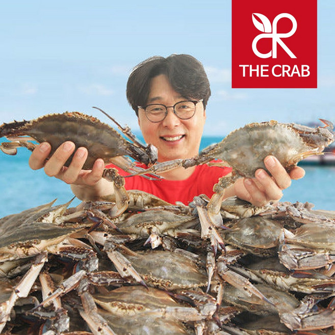 더꽃게 활꽃게 (암꽃게 숫꽃게), 1개, (급랭) 몽당 암꽃게 1kg (3-6미/다리없음)