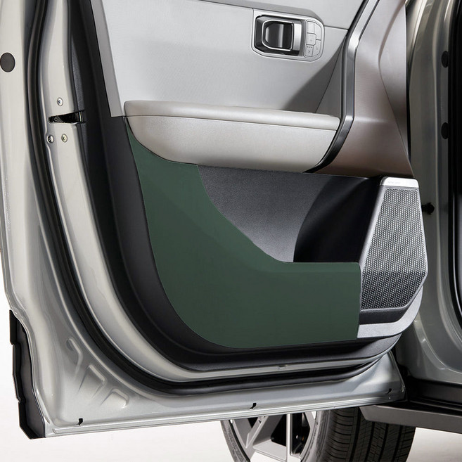 메이튼 기아 2026 디올뉴 셀토스 전용 도어커버 가죽 전차종 스크래치 방지SC_CK652, 헌터그린