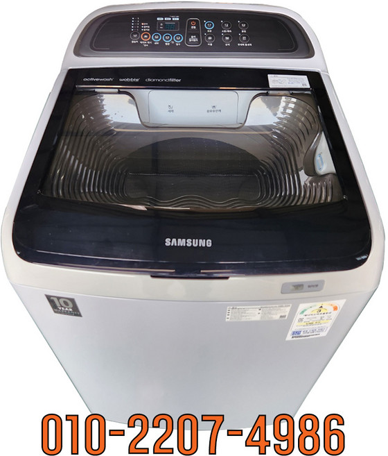 중고세탁기 삼성 액티브워시 워블 일반형 10KG WA10J5710SY1
