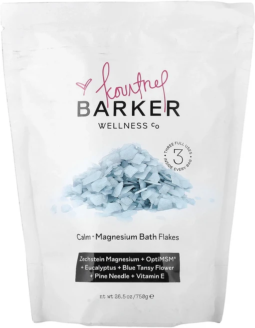 새해 첫좋은선물 Barker Wellness Co Calm 마그네슘 목욕 플레이크 750g(26.5oz) 제대로 할인합니다, BarkerWellnessCoCalm마그네슘목욕플레이크 - 쿠팡