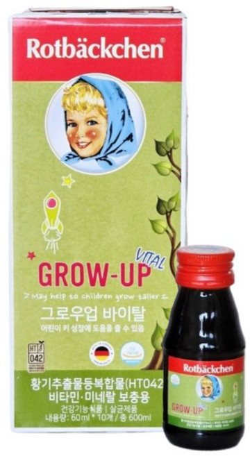 로트벡쉔 그로우업 바이탈 60ml x 10병 x 18박스, 18개