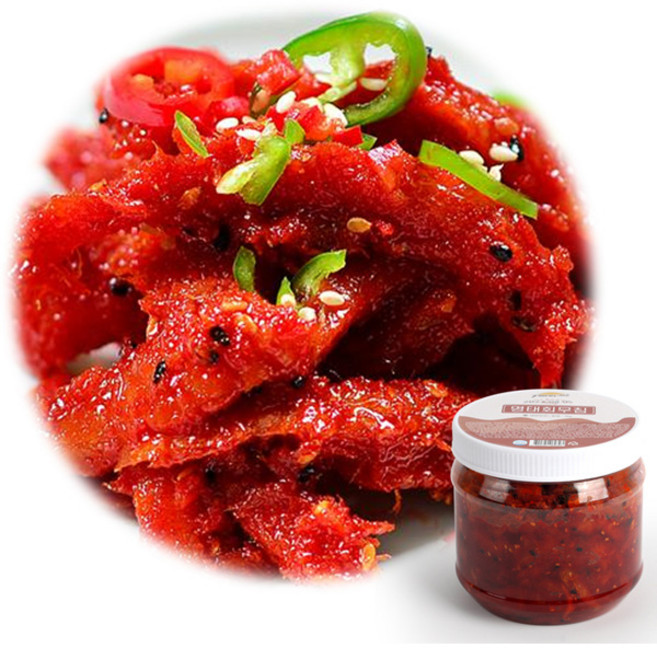 명태회무침 500g 저염 숙성 이금선 명장 명태회 무침, 1개