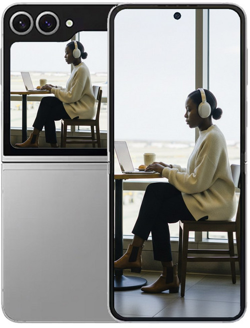 삼성전자 갤럭시 Z 플립6, 256GB, 실버쉐도우(SilverSh)