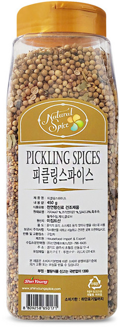 신영 피클링스파이스 450g, 1개