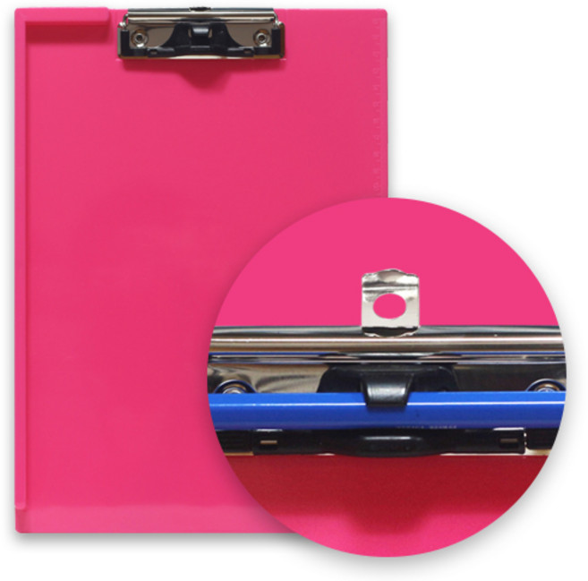 A4 펜꽂이 컬러클립보드, 흰색