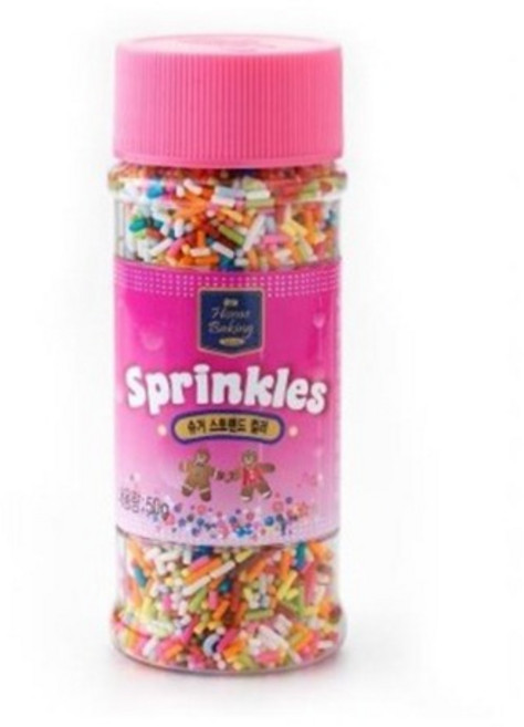 브레드가든 슈가 스트랜드 컬러 스프링클, 55g, 1개
