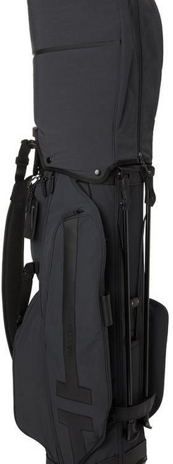 [백화점정품] 헤지스 골프 차콜그레이 로고장식 나일론 캐디백 (HUGF5E301CG) HUGF5E301CGLJS 클래식의 정석 필드위 존재감, FREE, 차콜 그레이