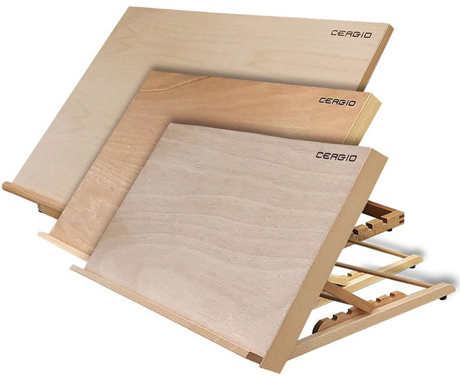 세르지오 테이블 나무 이젤 A3 (47x36cm)