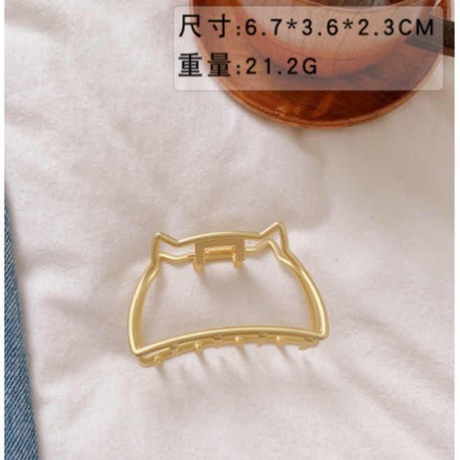 MissMe 愛心小抓夾 迷你髮夾 氣質髮飾 韓系髮夾