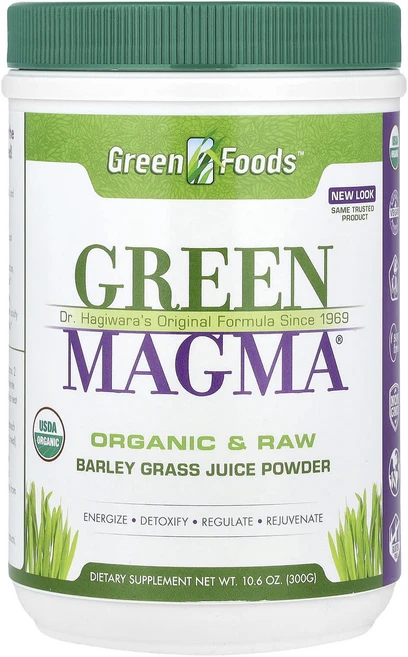그린푸드 Green Magma 보리순즙 분말 300g(10.6oz), 4개, 300g - 쿠팡
