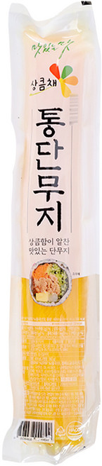 상큼채 통단무지 600g, 1개
