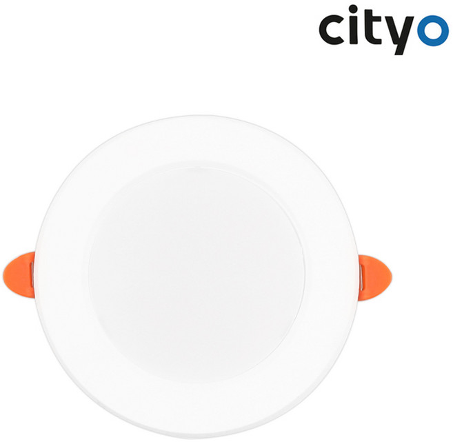 씨티오 LED 4인치 다운라이트 10W형 매입등 매립등, 4인치 10W-주백색_아이보리빛, 1개