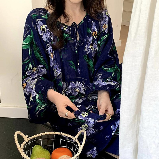 孕婦睡衣套裝 春秋季家居服