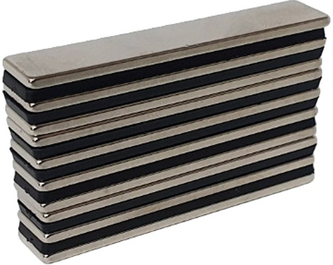 라라공방 초강력 네오디움 50x10x1.5 사각 막대 자석 10p 세트, 1세트