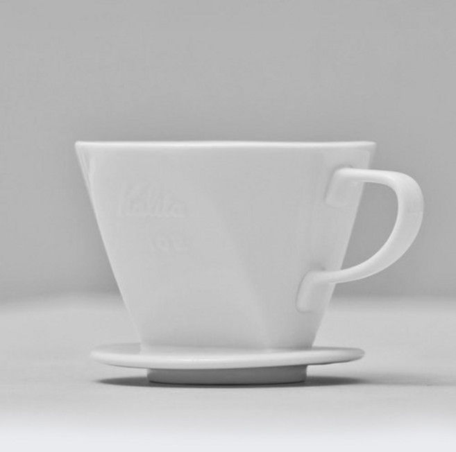 칼리타 세라믹 드리퍼 102LD (백색)(2-4인용 ), 0, 1개, 500ml