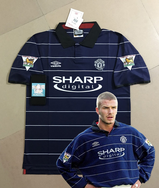 레트로 맨체스터유나이티드 1999-00 어웨이 유니폼 맨유 선택안함