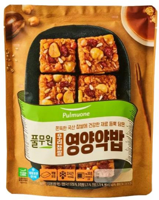 풀무원 우리찹쌀 영양 약밥 320g, 1개