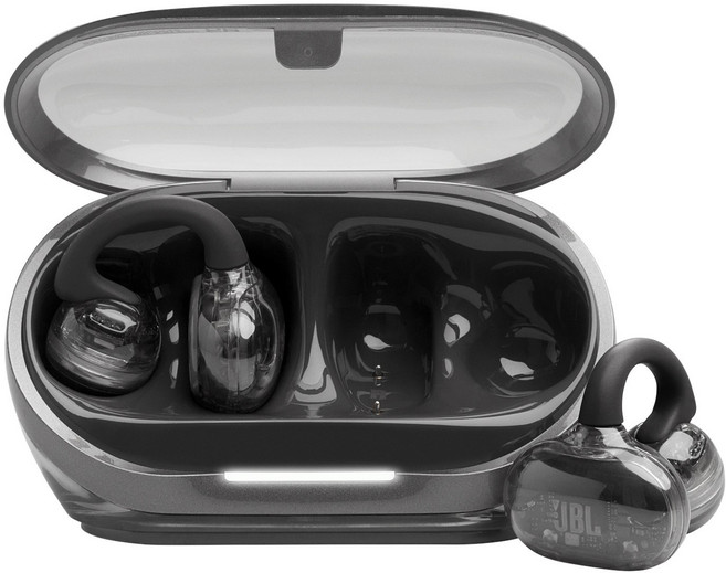 삼성공식파트너 JBL SOUNDGEAR CLIPS 오픈 클립형 런닝 귀걸이형 이어폰, 블랙, JBLSNDGEARCL