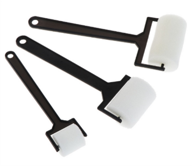 DAPAYO 미술공예 물감 색칠놀이 스펀지붓 롤러브러쉬, 1세트