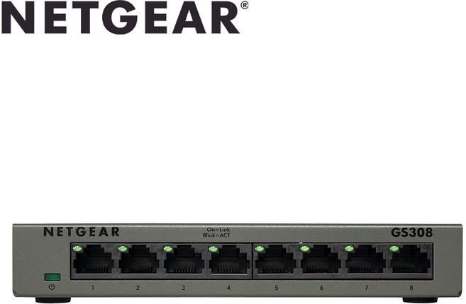 넷기어 GS308 [1Gbps / 8Port / Desk Type]