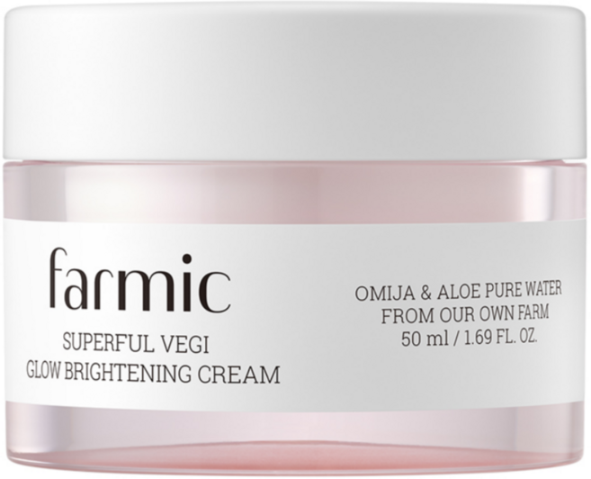 파믹 마쿨라타잎수 20만PPM 슈퍼풀 베지 글로우 브라이트닝 기미 미백 크림, 1개, 50ml