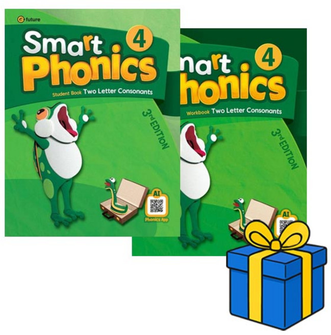 이퓨쳐 스마트 파닉스 Smart Phonics 4 세트 Student Book+Workbook 총 2권 (3rd)