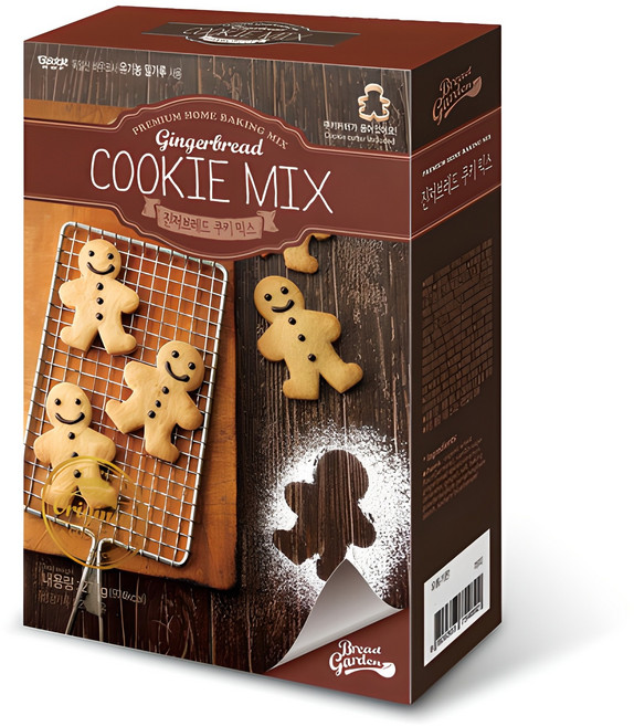 브레드가든 진저브레드 쿠키 믹스, 270g, 1개