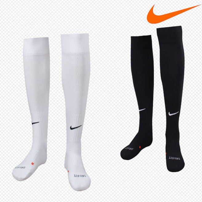 나이키 아카데미 풋볼 드라이핏 싸커스타킹, 화이트, 1세트