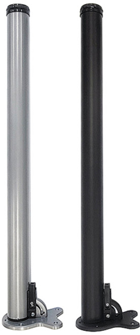 접이식 식탁다리 가구다리 높이조절 철재다리 테이블 책상다리, 접이식 식탁다리700-블랙, 1개