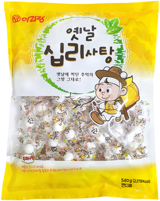 아리랑 옛날 십리사탕 /, 540g, 4개