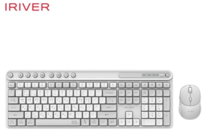 아이리버)무선 항균 블루투스 콤보세트(MVS601/화이트), 단품
