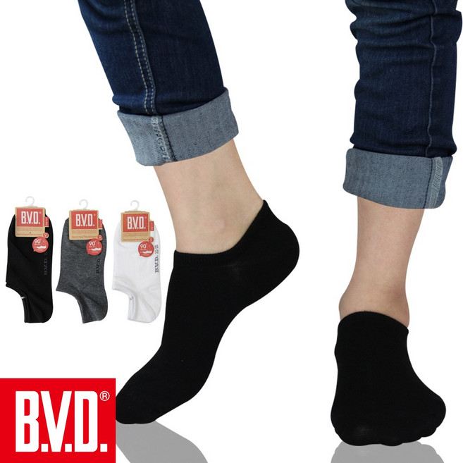 BVD 細針低口直角女襪 B218 台灣製造