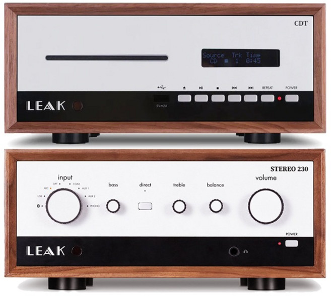 LEAK(리크) Stereo230 인티앰프 + CDT CD트랜스포트